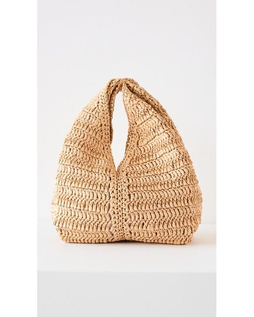 A.L.C. Natural A. L.C. Simone Raffia Bag