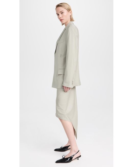 Helmut Lang Multicolor Helut Lang Boxy Blazer And