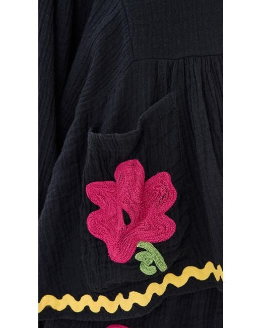 RHODE Black Renata Top
