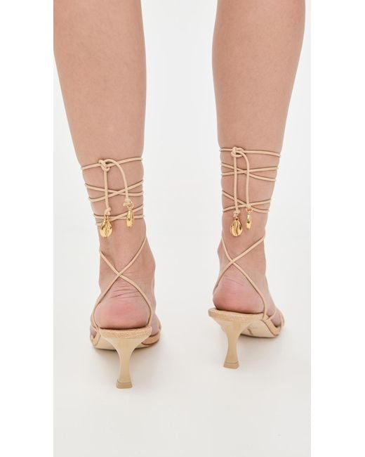 Larroude Black Nadia Sandals