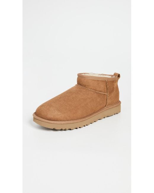 Ugg White Classic Ultra Mini Boot