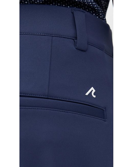 Redvanly Blue Varick Pull On Shorts 9 for men