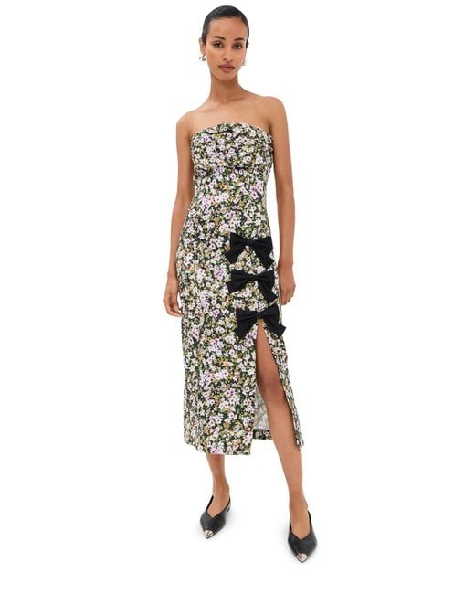 Kika Vargas Green Violeta Dress
