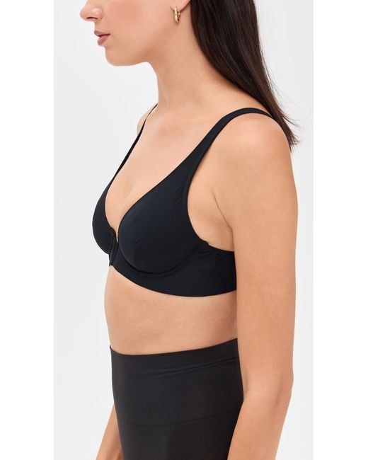 Commando Black Classic Plunge Underwire Bra
