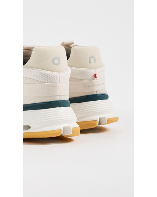 On Shoes White Cloudnova 2 Sneakers