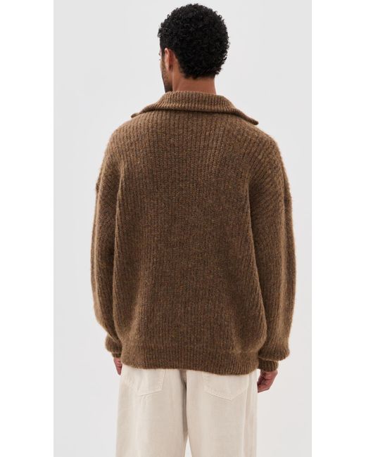 Isabel Marant Brown Dinan Pullover for men