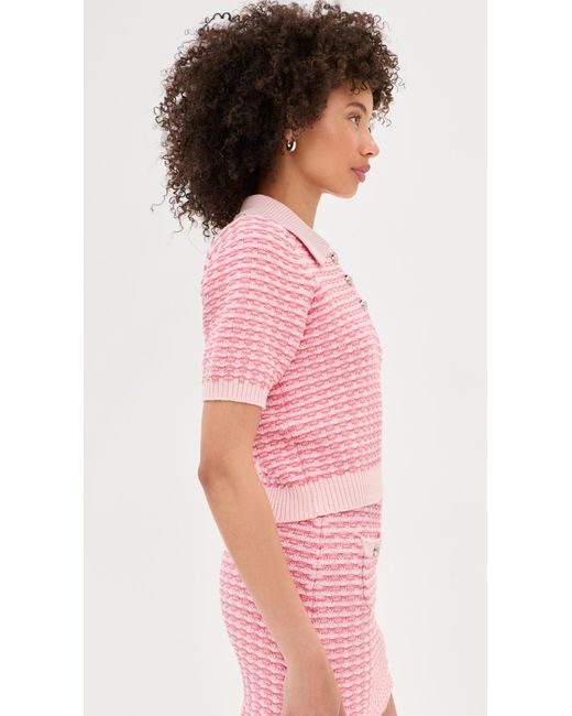 Le Bos Pink Rumi Polo
