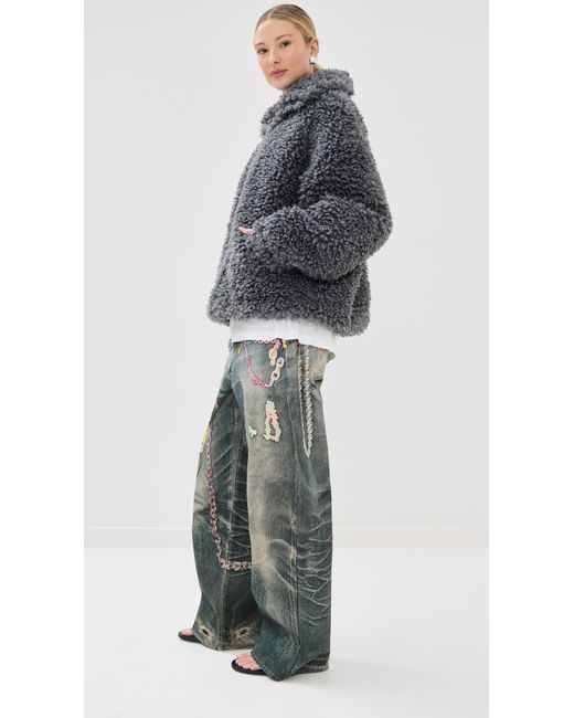Acne Black Bomber Jacket