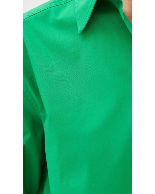 Le Bos Green Cecillia Button Down
