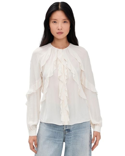 FAVORITE DAUGHTER White The Because Of You Top