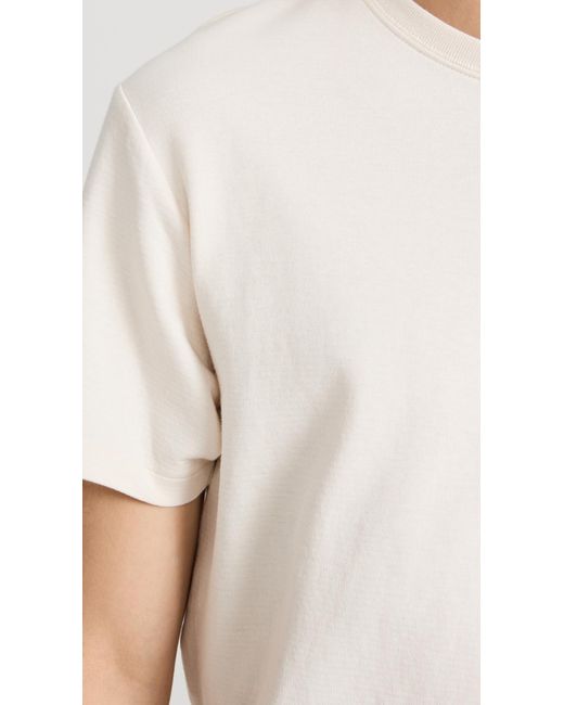 FRAME White Duo Fold Tee for men