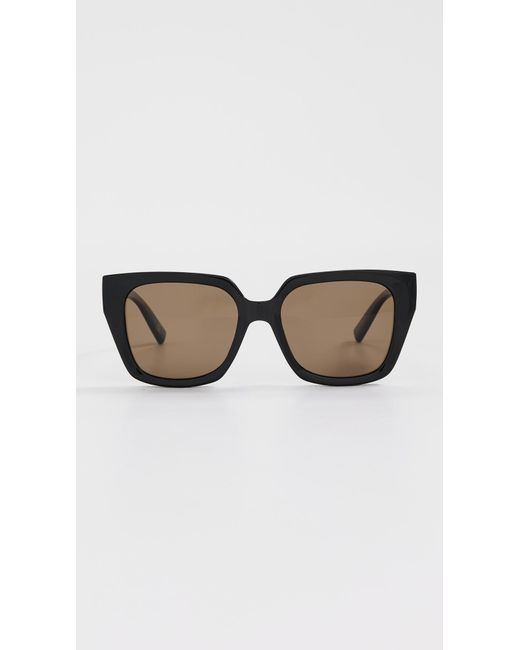 Le Specs Black The Illusion Sunglasses