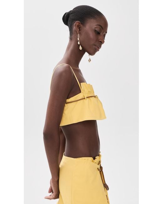 Alexis Yellow Icarus Top