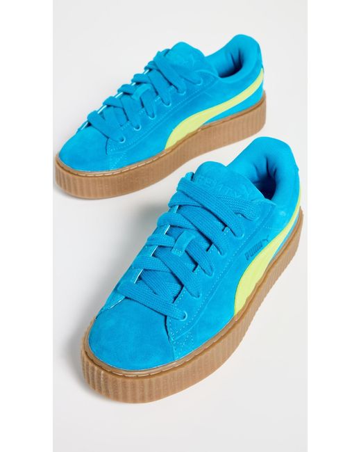 PUMA Creeper Fenty Sneakers in Blue Lyst