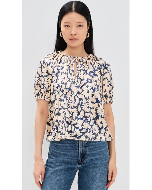 Ulla Johnson Black Neema Top