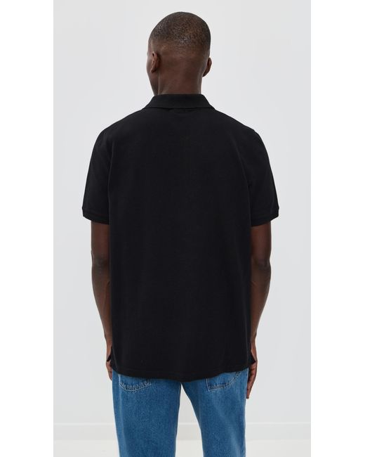 Maison Kitsuné Black Fox Head Patch Regular Polo for men