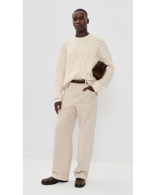 Isabel Marant Natural Harold Pullover for men