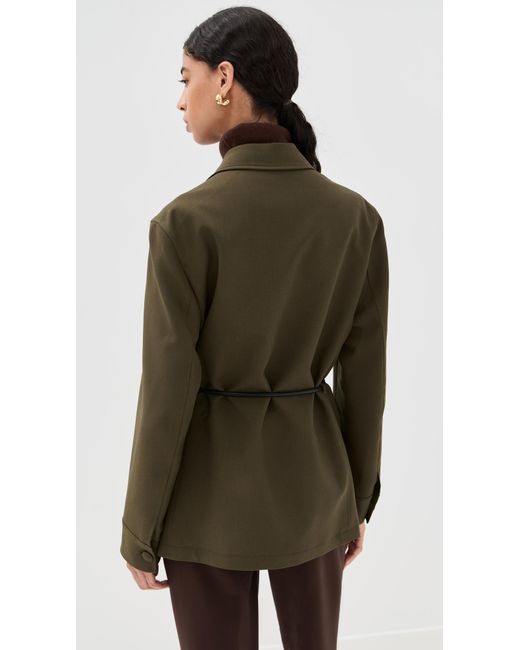 Rohe Brown Safari Blazer Jacket