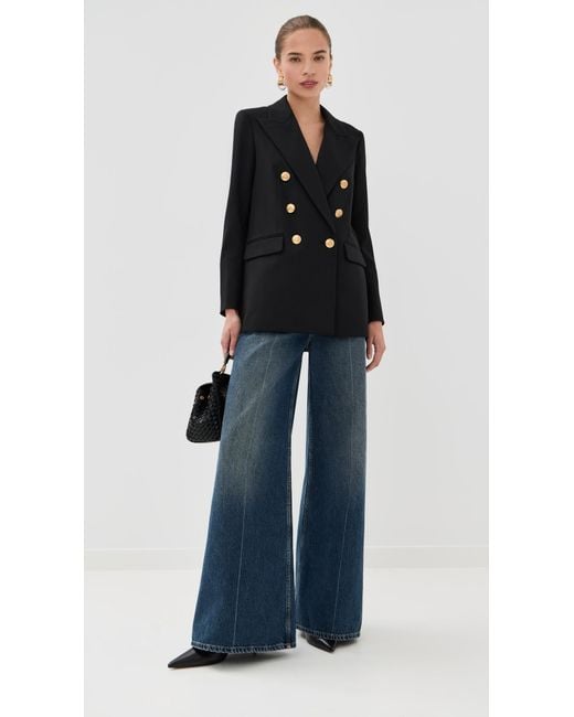 Veronica Beard Black Rhys Dickey Jacket