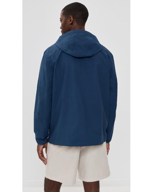 Barbour Blue Newhill Showerproof Rain Jacket for men