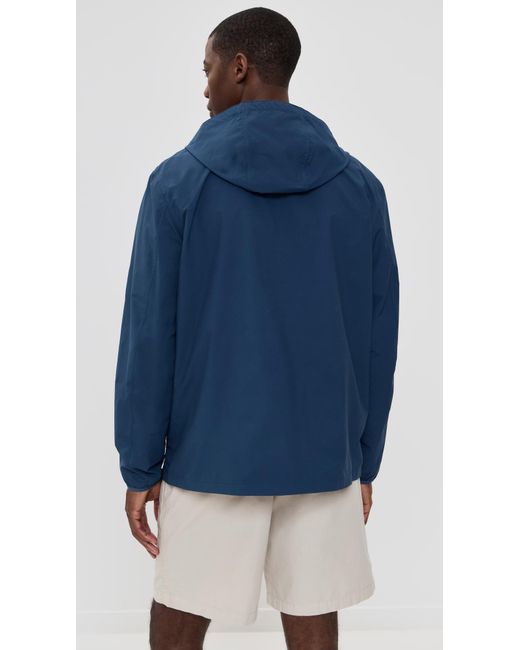 Barbour Blue Newhill Showerproof Rain Jacket for men