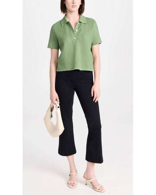 Spanx Black Kick Flare Perf Pants