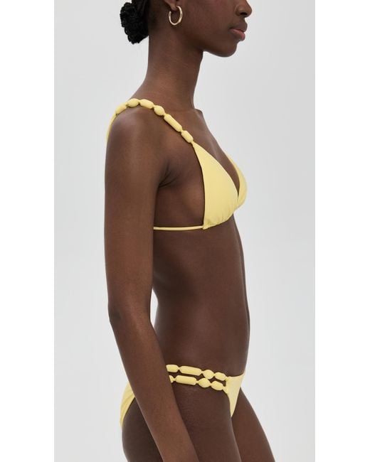 ViX Black Solid Atena Tri Paral Top