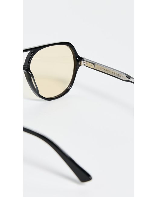 Jimmy Fairly Black Lars Sunglasses