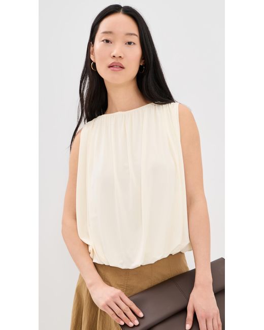 Vince White Bubble Top