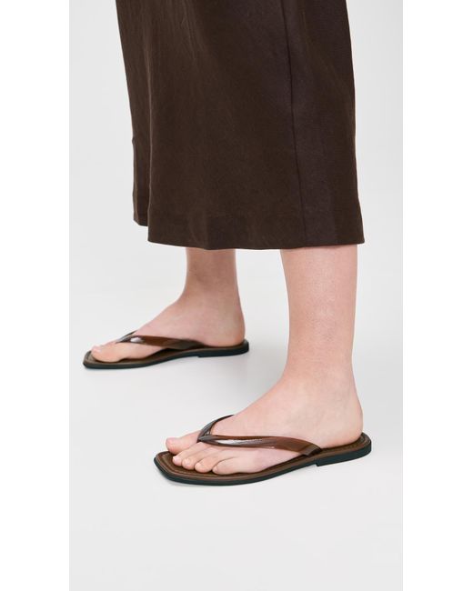 Veronica Beard Black Clea Jelly Sandals