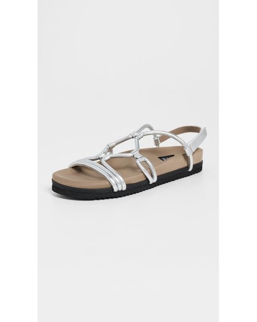 Roam Metallic Linky Sandals