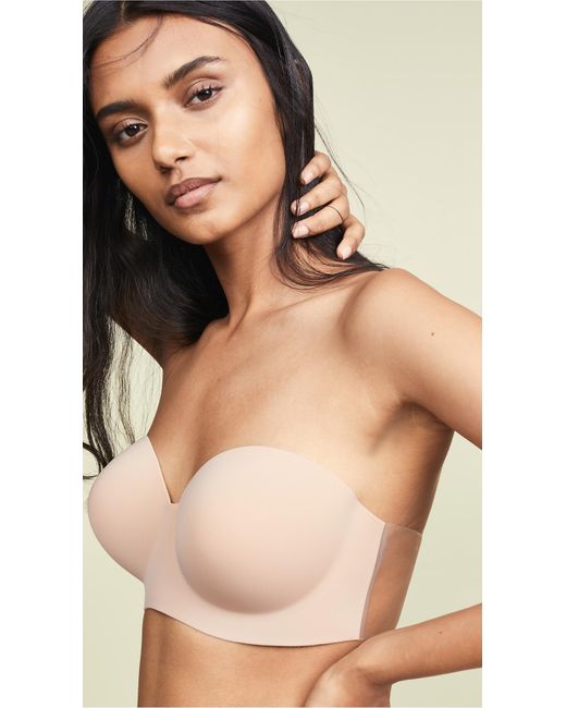Fashion Forms Adhesive Backless Strapless U Plunge Bra Nude Womens
