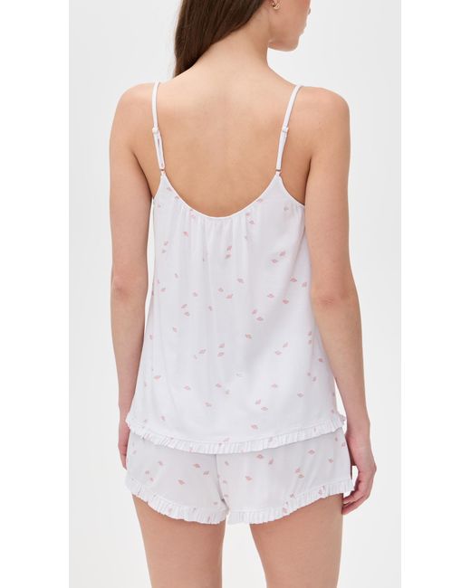 Eberjey Black The Cami & Short Set