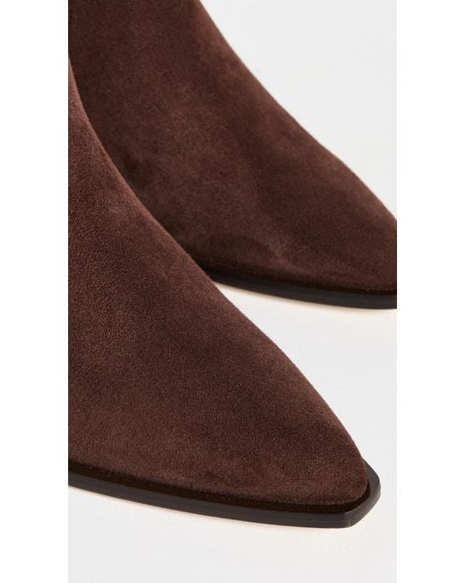 Stuart Weitzman Brown Jolene Booties