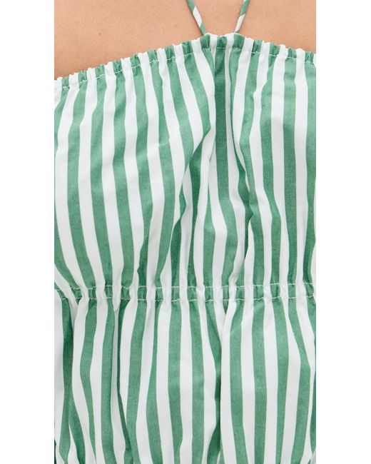 Solid & Striped Green The Jodie Dress