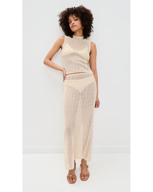 Ba&sh Natural Prettie Skirt