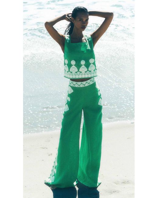 Figue Green Isabelle Top