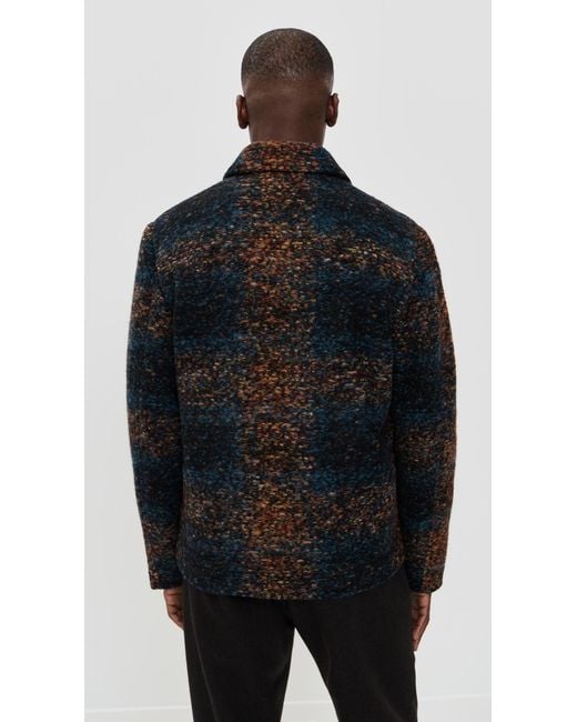 NN07 Black Gael Zip Jacket for men