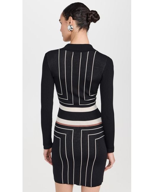 Solid & Striped Black The Debra Dress