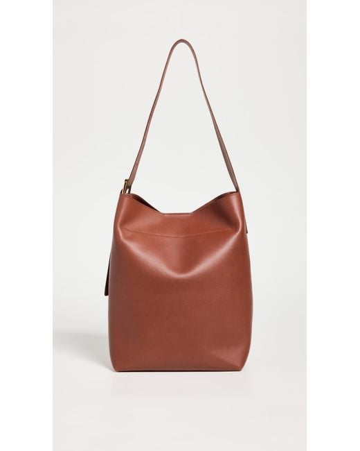 Madewell Red The Essential Bucket Tote