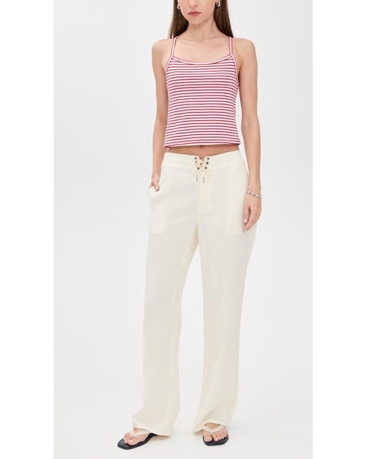 Re/done White The Surf Pants