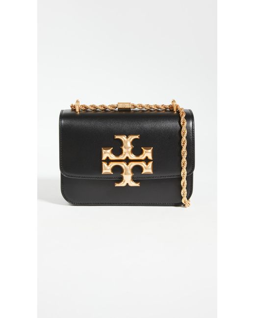 Tory Burch Eleanor Mini Shoulder Bag In Leather in Black Leather (Black) Save 69 Lyst Australia
