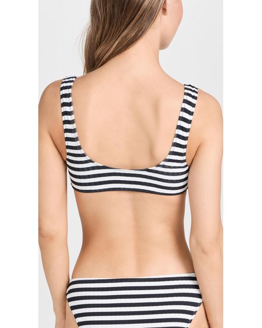 Solid & Striped Black The Elle Top
