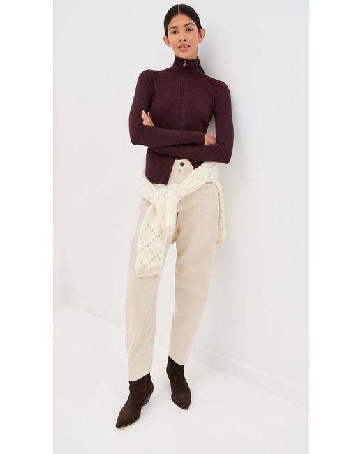 Isabel Marant Purple Cecile Cardigan