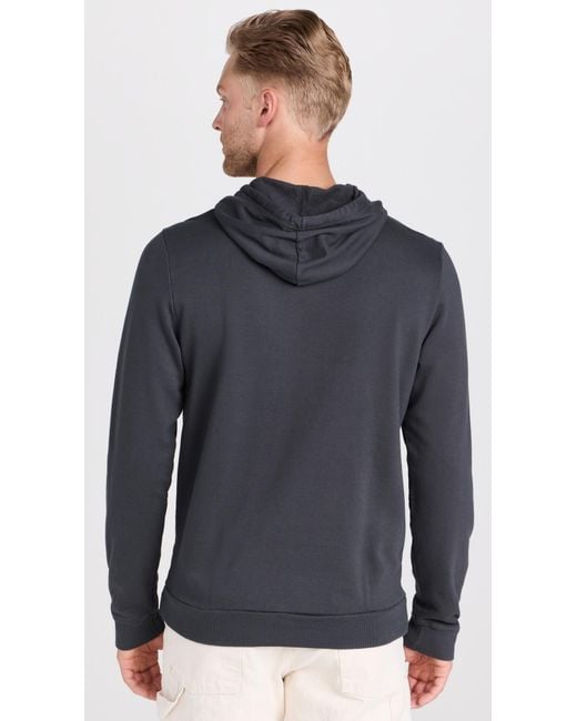 Marine Layer Blue Sunset Pullover Hoodie for men