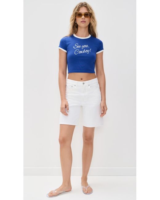 Bailey Rose Blue Cowboy Tee