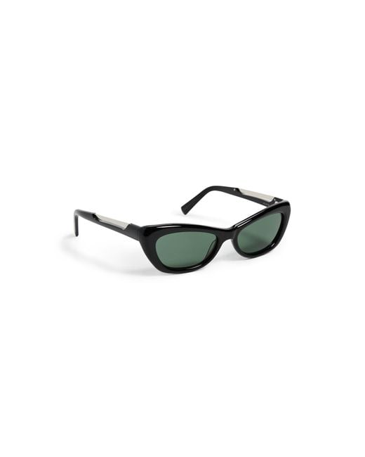 Christopher Esber Black Dillion Sunglasses