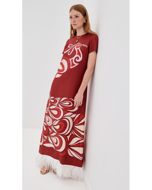 LaDoubleJ Red Swing Dress
