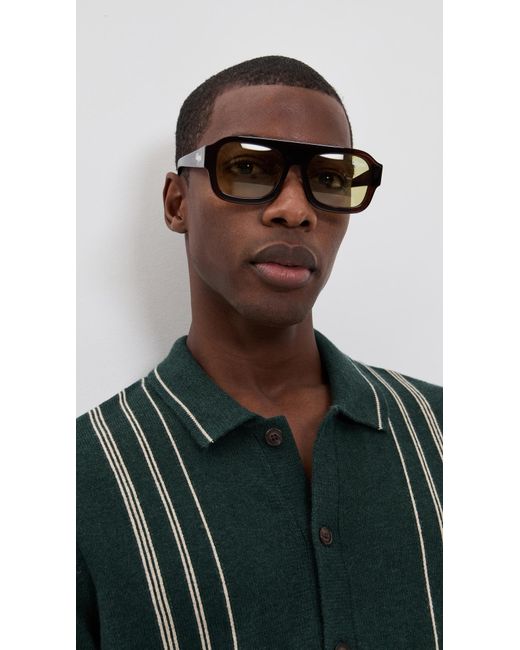 Wisdom Black Frame 31 Sunglasses