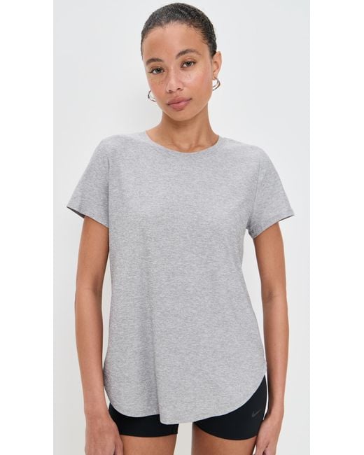 Beyond Yoga White Featherweight On The Down Low Tee